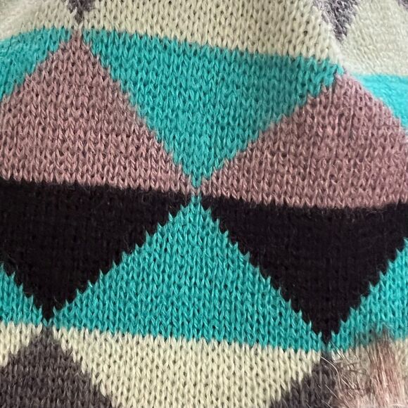 Pistil Women's Multicolor Knit & Faux Fur Lined Trapper Ear Flap Hat One Size - Picture 10 of 12